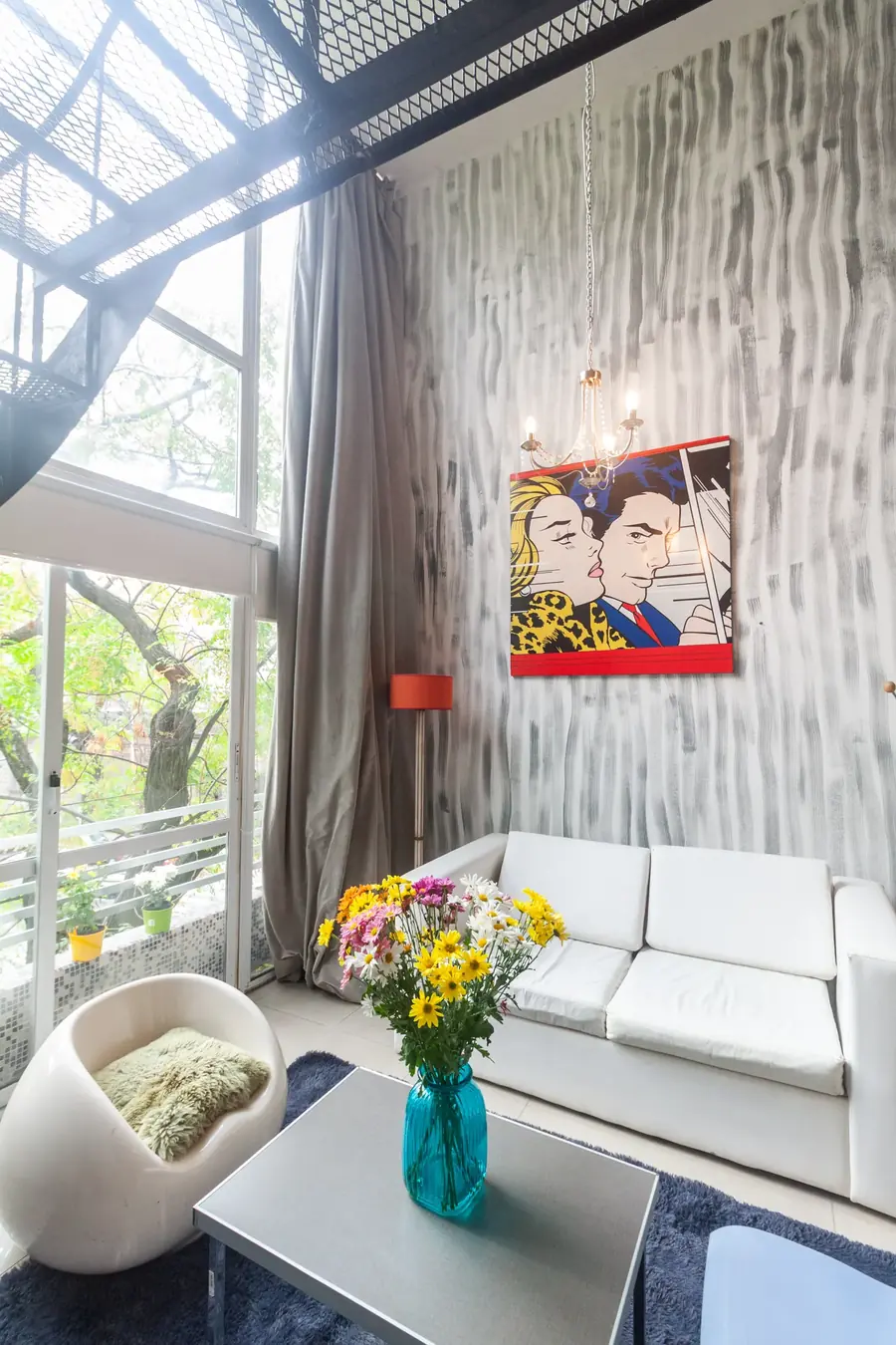 Interior — Blue Apartment